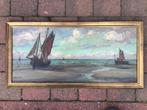 Paul Vande Venne, (1870 - 1955) - Zeilboten op zee., Antiek en Kunst