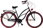 Meisjesfiets - cruiser - 26 - 3 versnellingen - zwart rood, Fietsen en Brommers, Fietsen | Meisjes, Ophalen of Verzenden, Nieuw