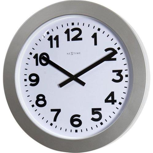 NeXtime klok 3002 Express Train, +á65 cm, Wall, Wh, Huis en Inrichting, Woonaccessoires | Klokken, Verzenden