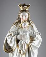 Vieux Bruxelles - Beeldje - Madonna met kind - Porselein, Antiek en Kunst