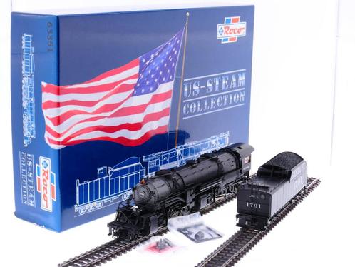 Schaal H0 Roco 63351 Santa Fe Stoomlocomotief met tender..., Hobby en Vrije tijd, Modeltreinen | H0, Gelijkstroom, Locomotief