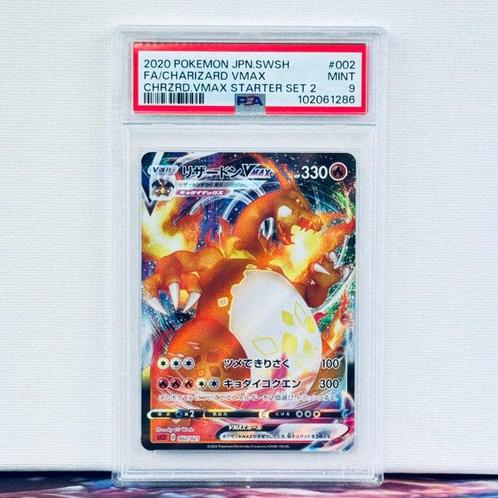 Pokémon Graded card - Charizard #002 - Pokémon - PSA 9, Hobby en Vrije tijd, Verzamelkaartspellen | Pokémon