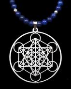 Lapis lazuli - Ketting - Aartsengel Metatron - Heilige, Antiek en Kunst