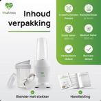 Voordelige Blender to go met twee bekers bij Retourkoop, Witgoed en Apparatuur, Blenders, Ophalen of Verzenden, Zo goed als nieuw