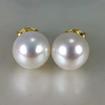 Zonder Minimumprijs - Freshwater pearls round earrings Ø 10
