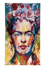 Frida Kalho - Pop Art - Gobelin stof - Wandtapijt - 0.7 m -, Antiek en Kunst
