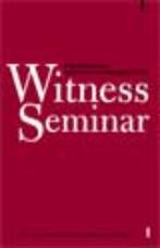 Witness Seminar / Ooggetuigen van de geneeskunde en de, Boeken, Wetenschap, Verzenden, Gelezen