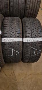 2x 215-55-17 Pirelli Winter 5.5mm €45 Per Band 215 55 17, Ophalen, 17 inch, Winterbanden, Band(en)