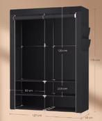 Opvouwbare Kledingkast van Stof – Met 2 Hangstangen en Pl, Huis en Inrichting, Kasten | Kledingkasten, Verzenden, Nieuw