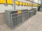 Gaaswand metalen achterwand 2cm dik, gebruikt - L2200xH1500,, Ophalen of Verzenden