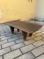 Tafel - iroko - SENUFO Tafel - Senufo salontafel van