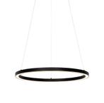 Hanglamp zwart 60 cm incl. LED 3-staps dimbaar - Girello, Huis en Inrichting, Lampen | Hanglampen, Nieuw, Overige materialen, Design