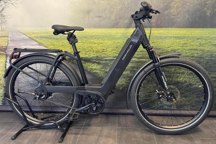 Riese und Müller Nevo GT Vario E-Bike Riem Electrische Fiets, Fietsen en Brommers, Elektrische fietsen, 50 km per accu of meer