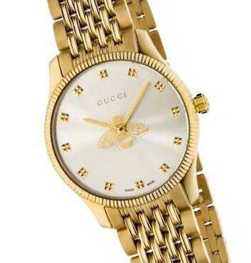 Gucci - G-Timeless - 18kt Gold Plated - Zonder minimumprijs, Sieraden, Tassen en Uiterlijk, Horloges | Heren