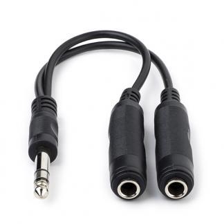 6.35 mm jack splitterkabel | Nedis | 0.2 meter (Stereo), Audio, Tv en Foto, Audiokabels en Televisiekabels, Nieuw, Verzenden