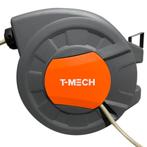 T-Mech Wandslangenbox 30m + 2m | Tuinslang met Haspel,, Verzenden, Nieuw