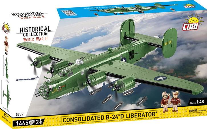 COBI 5739 Consolidated B-24D Liberator (Leger bouwsets), Kinderen en Baby's, Speelgoed | Bouwstenen, Nieuw, Verzenden