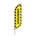 Proflag Beachflag Convex S-60 x 240 cm - Opruiming (Vlaggen), Diversen, Ophalen of Verzenden, Nieuw