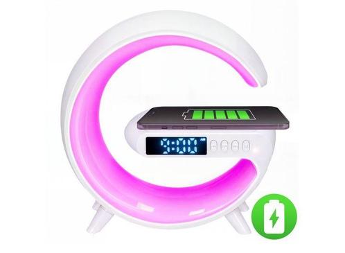 Soundlogic Wake-up Light Wekker - Met Draadloos Opladen 15W, Huis en Inrichting, Lampen | Overige, Nieuw, Verzenden