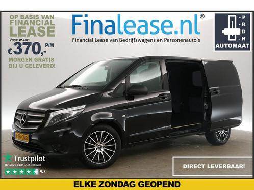 Mercedes-Benz Vito 119 CDI Lang 191PK AUT Airco Cam €370pm, Auto's, Bestelauto's, Lease, Automaat, Diesel, Zwart, Mercedes-Benz