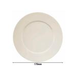 GGM Gastro | (24 stuks) PERA Creme - Bord - plat - Ø 170mm -, Huis en Inrichting, Keuken | Servies, Verzenden, Nieuw, Effen, Bord(en)