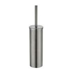 Wc-borstel gun metal compleet gesloten, Verzenden, Nieuw