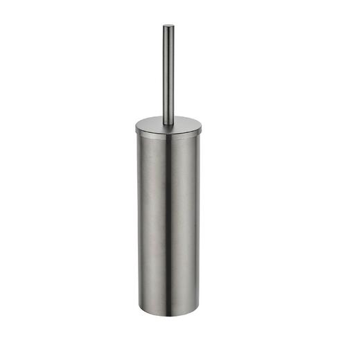 Wc-borstel gun metal compleet gesloten, Doe-het-zelf en Verbouw, Sanitair, Verzenden