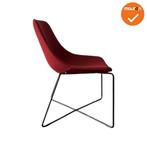 Mishell Chair - Noti vergaderstoel rood (Vergaderstoelen), Vergader- of Presentatieruimte, Ophalen of Verzenden, Gebruikt, Stoel