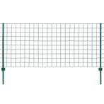 vidaXL Euro hek 20x1 m staal groen, Tuin en Terras, Verzenden, Nieuw, IJzer, 1 tot 2 meter