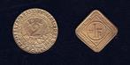 België, Gent onder de Duitse bezetting. 1, 2 Francs