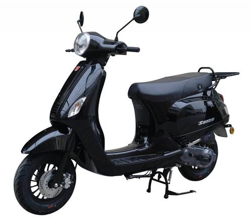 Kappenset Zwart RSO Sense/ VX50 /Vespelini / Vespa-look, Fietsen en Brommers, Brommeronderdelen | Scooters, Verzenden