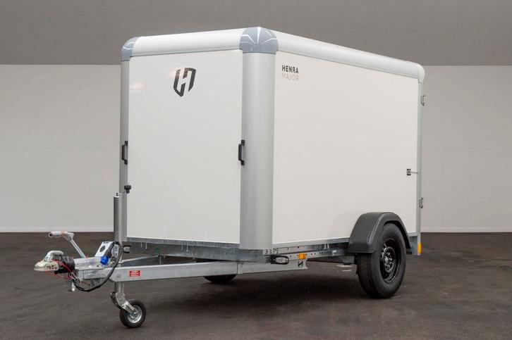 Henra gesloten bakwagen 265x138x160 1350Kg Gesloten, Auto diversen, Aanhangers en Bagagewagens, Nieuw, Ophalen of Verzenden