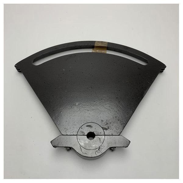 Bieden: Marine Grade 380mm Black Coated Metal, Watersport en Boten, Overige Watersport en Boten, Nieuw, Ophalen of Verzenden