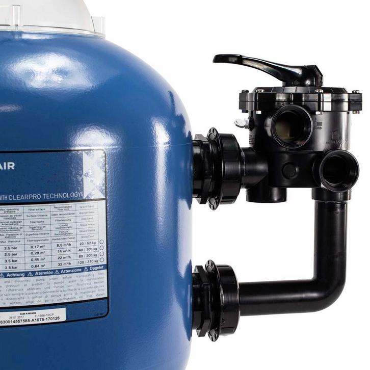 Pentair 6-weg klep 2 sidemount voor Triton zandfilter, Tuin en Terras, Zwembad-toebehoren, Nieuw, Verzenden