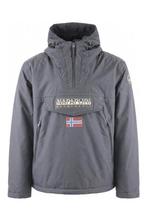 Napapijri Jas in maat L Zwart, Kleding | Heren, Verzenden, Zo goed als nieuw, Zwart, Napapijri