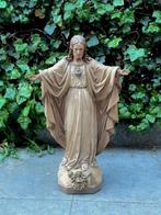 Beeld, Kerkbeeld Jezus Christus - 65 cm - Gegoten steen, Antiek en Kunst