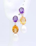 Zonder Minimumprijs - Oorbellen - 14 karaat Geel goud Parel, Sieraden, Tassen en Uiterlijk, Oorbellen, Nieuw