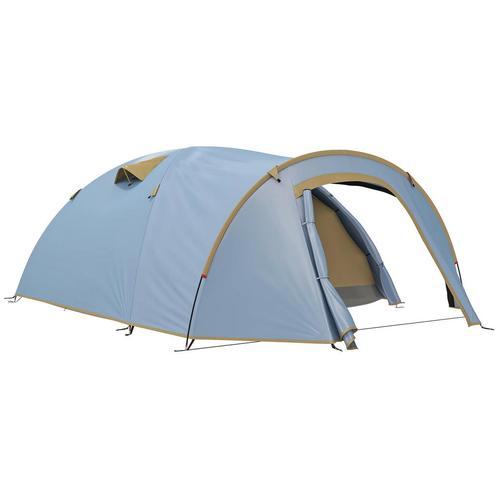 TRUUSK Campingtent Voor 4 Personen, Waterdicht Tunnel Tent M, Caravans en Kamperen, Overige Caravans en Kamperen, Nieuw, Verzenden