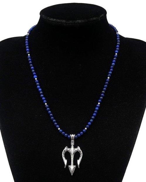 Lapis lazuli - Poséidon Trident Kettling - Inner Strength en, Antiek en Kunst, Antiek | Boeken en Bijbels