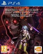 Sword Art Online Fatal Bullet (PlayStation 4), Spelcomputers en Games, Vanaf 7 jaar, Gebruikt, Verzenden