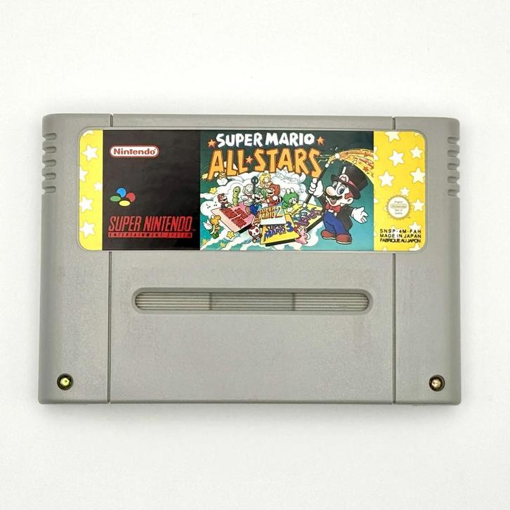 Super Mario All Stars - Super Nintendo (SNES) - Cartridge -…, Spelcomputers en Games, Games | Nintendo Super NES, Ophalen of Verzenden