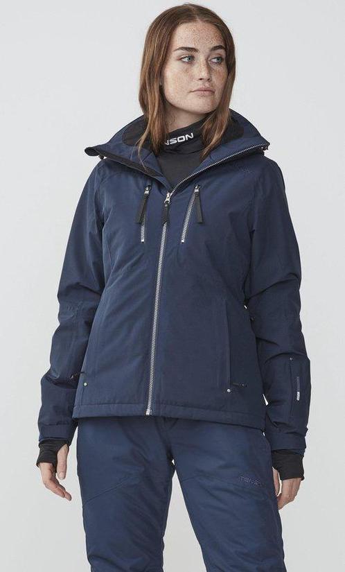 Tenson Ellie Dames Ski jas - Maat 42 - Donker Blauw, Kleding | Dames, Jassen | Winter, Verzenden