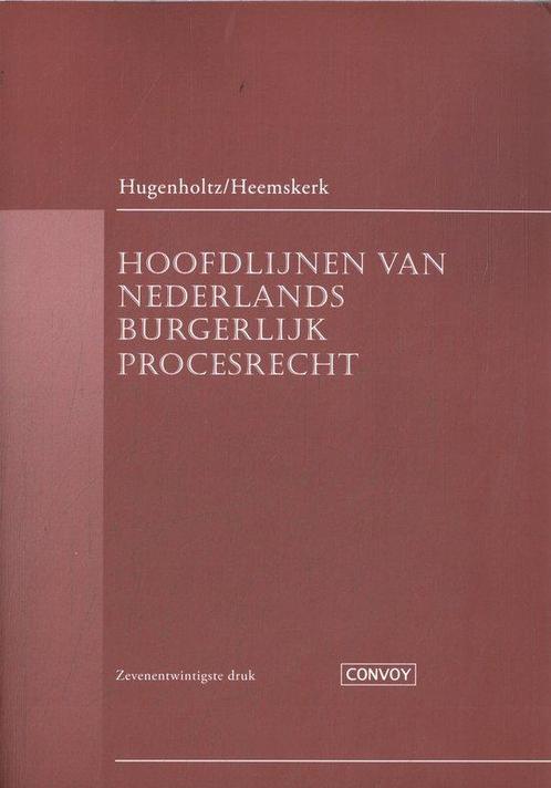 9789463174145 Hoofdlijnen van Nederlands burgerlijk proce..., Boeken, Schoolboeken, Zo goed als nieuw, Verzenden