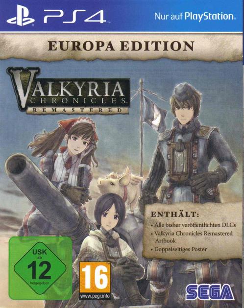 Valkyria Chronicles Remastered-Europa Edition Duits, Spelcomputers en Games, Games | Sony PlayStation 4, Zo goed als nieuw, Ophalen of Verzenden