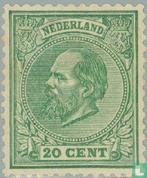Nederland - Koning Willem III - 1872, Postzegels en Munten, Postzegels | Nederland, Verzenden, Postfris
