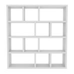 *WOONWINKEL* TemaHome Berlin Mat Witte Roomdivider Met 12 Va, Verzenden, Nieuw