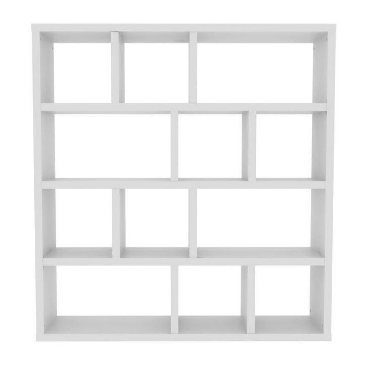 *WOONWINKEL* TemaHome Berlin Mat Witte Roomdivider Met 12 Va, Huis en Inrichting, Kasten | Boekenkasten, Nieuw, Verzenden
