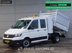 Volkswagen Crafter 177pk Automaat Kipper Dubbellucht 3,5t Tr, Automaat, Stof, Gebruikt, Euro 6