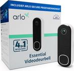 Arlo HD draadloze video deurbel met camera, 1 deurbel, wit, Ophalen of Verzenden, Nieuw