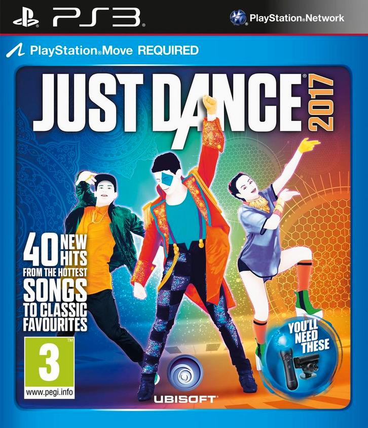 Playstation 3 Just Dance 2017, Spelcomputers en Games, Games | Sony PlayStation 3, Zo goed als nieuw, Verzenden